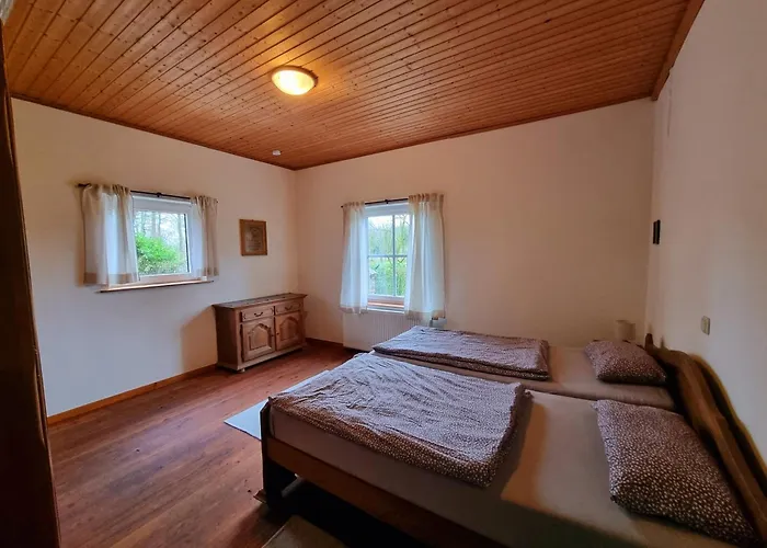 Alte Waldkate - Windschief Und Mitten In Der בית נופש קבלאאר